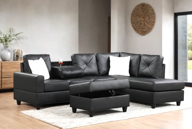 Rocket PU Reversible Sectional  | image 1