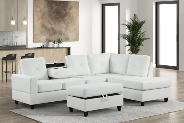 Rocket PU Reversible Sectional  | image 2