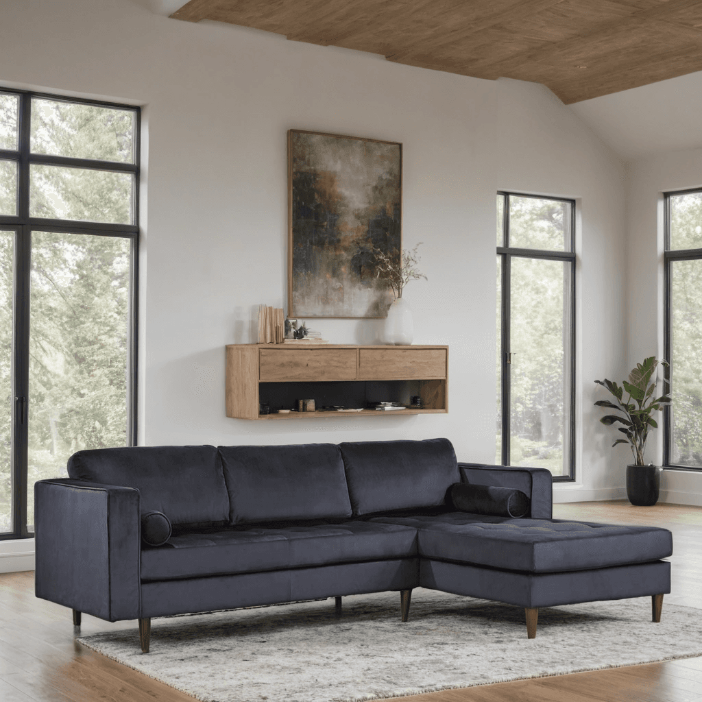 Roxy Blue Sectional   | image 3