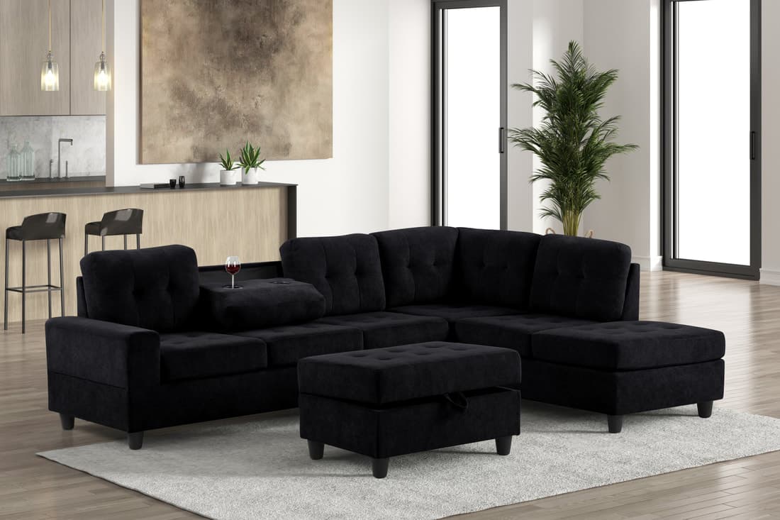 40Heights Reversible Sectional + Ottoman  | image 1