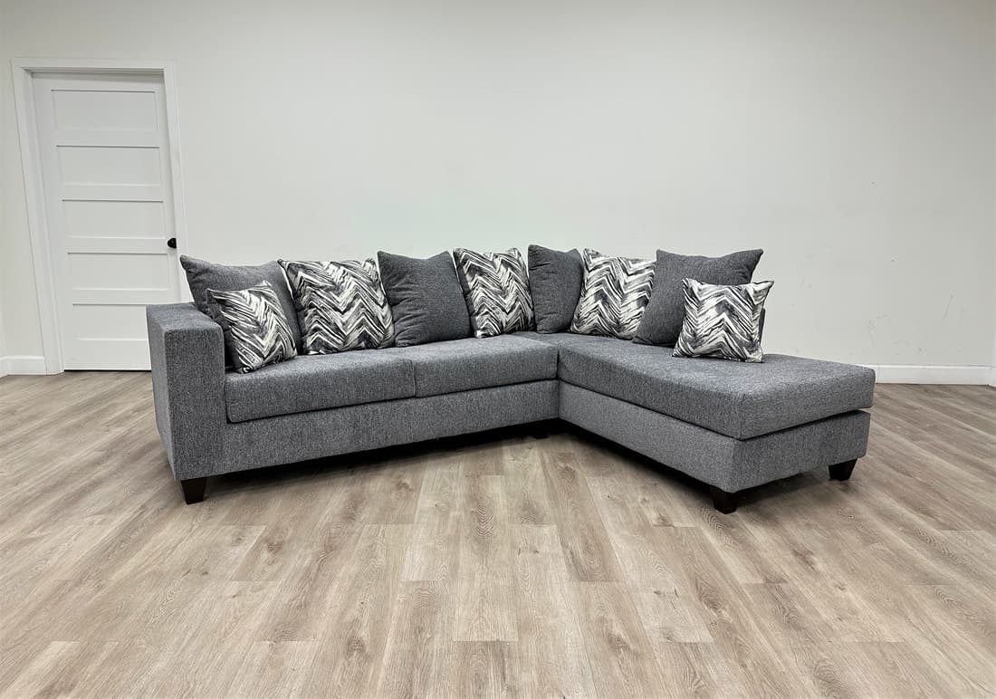 110-Charcoal Sectional  | image 1