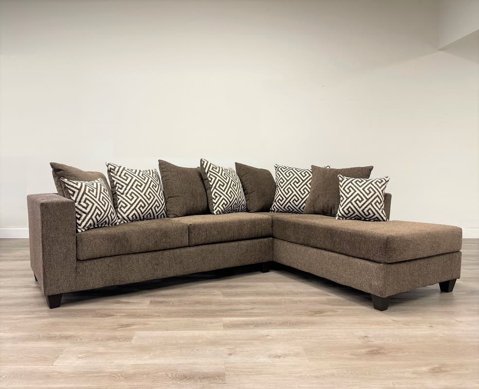 110 - Mocha Sectional  | image 1