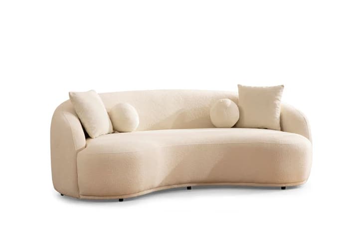 Bonita Ivory Boucle Sofa  | image 5