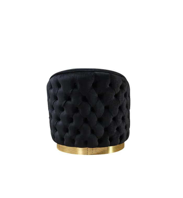 Lupino Black Velvet Chair  | image 4