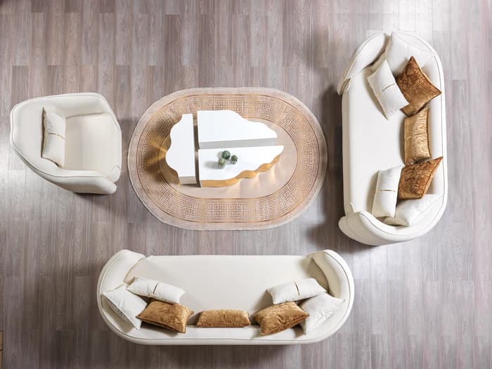 Helena Ivory Velvet Chair  | image 5