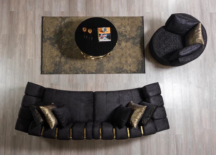 Michelle Black Velvet Chair  | image 6