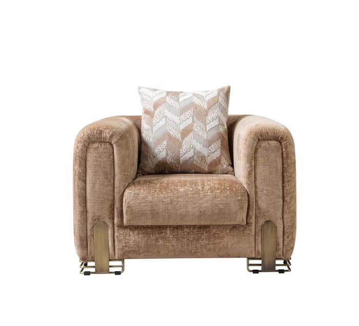 Brenda Coffee Boucle Chair  | image 5