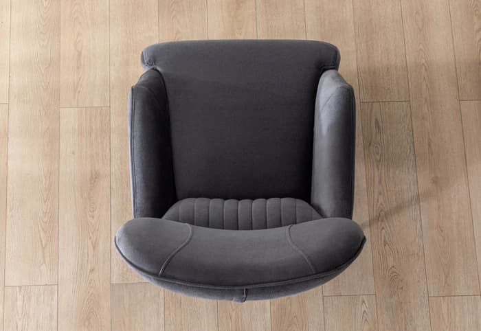 Angela Gray Velvet Chair  | image 2