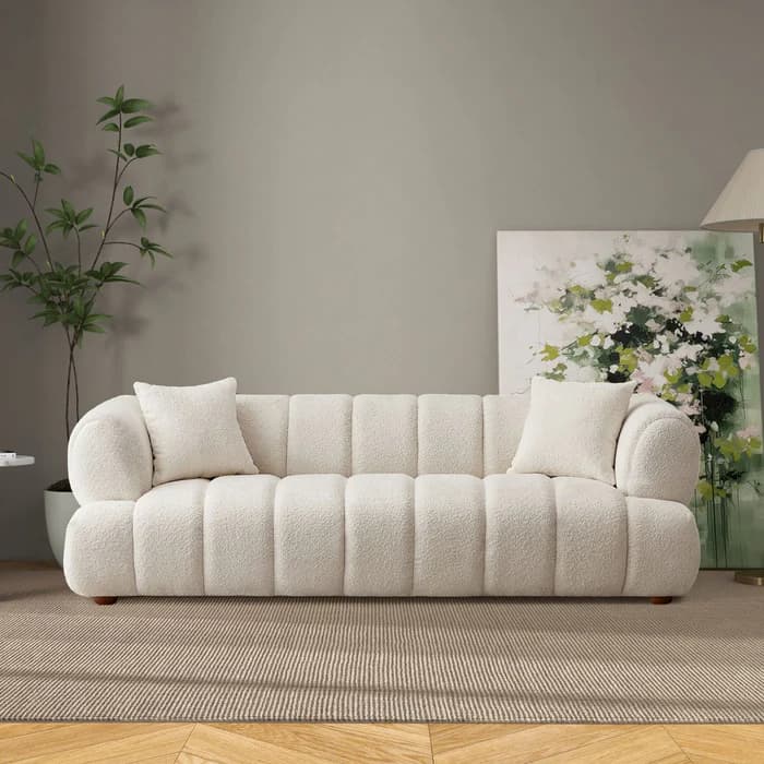 Ranger Cream Boucle Sofa  | image 1