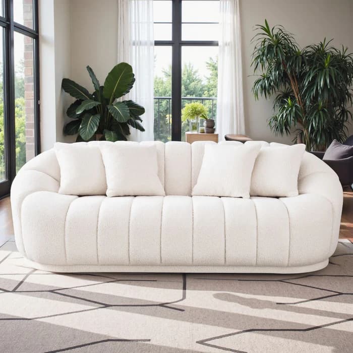 Fairfield Cream Boucle Sofa  | image 1