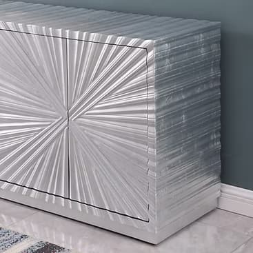 A-C10 Selene Silver Leaf Console  | image 6
