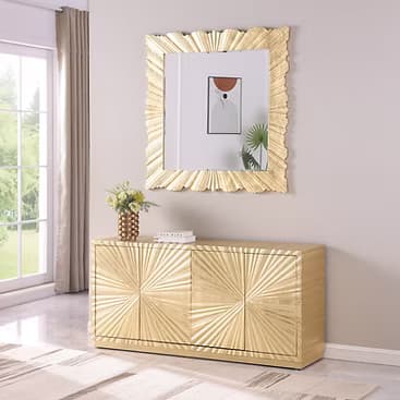 A-C09 Helios Gold Leaf Console  | image 1