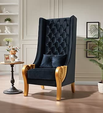 A-CH02 Throne 62.5" Tall  | image 1