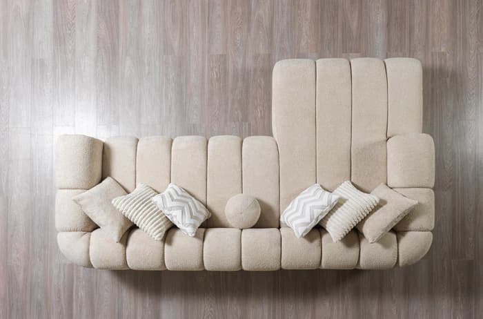 Lis Sand Boucle LAF 115" Sectional  | image 2