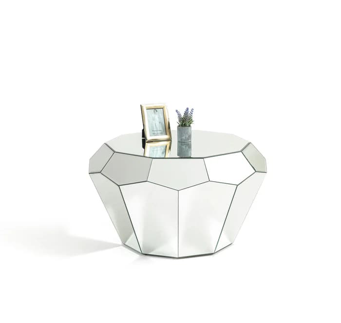 Diamond Mirrored Coffee Table  | image 5