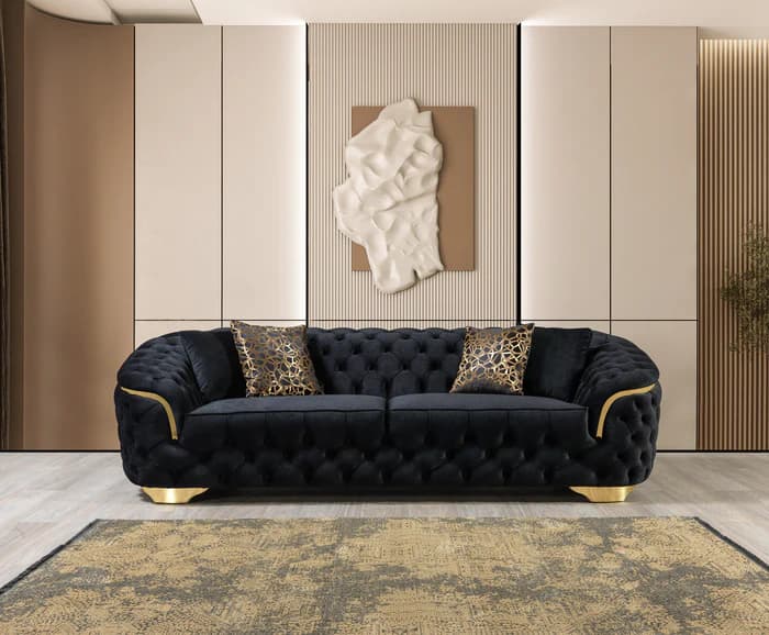 Lupino Velvet Sofa 95" & Loveseat 82"   | image 8