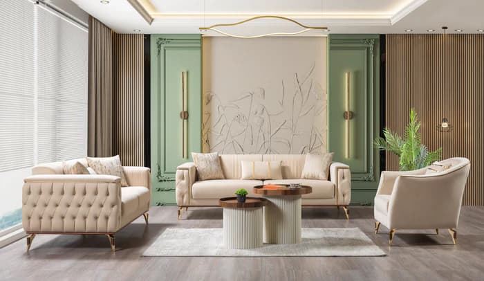 Belinda Ivory  Velvet Chair  | image 6