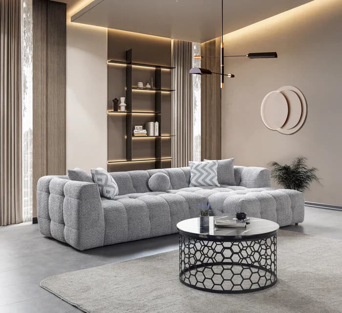 Ivy Boucle RAF 110" Sectional  | image 13