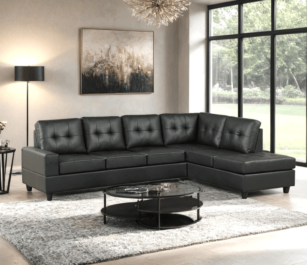 James Black PU Reversible Sectional  | image 1