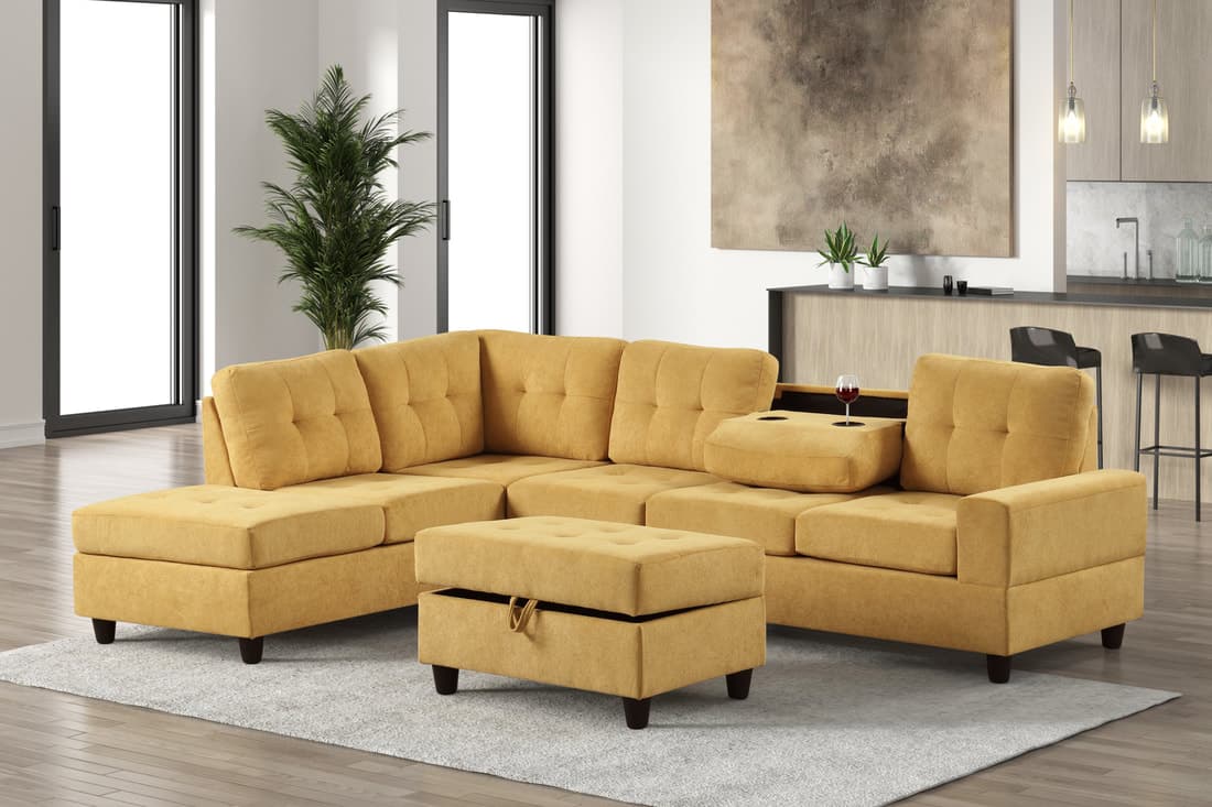 47Heights Reversible Sectional + Ottoman  | image 2