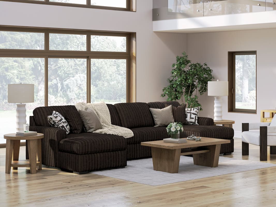 Ashley 981-04 3PC Double Chaise Sectional  | image 1