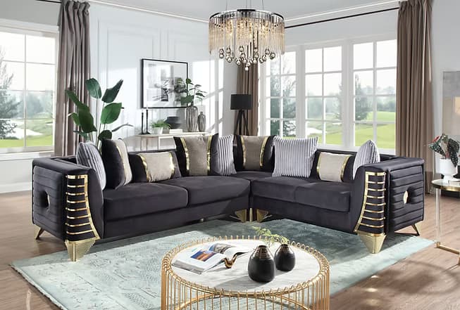 S4020 Donovan (Black) - Sectional | image 1