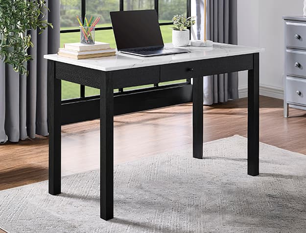4950 RYLEE FAUX MARBLE DESK | image 1