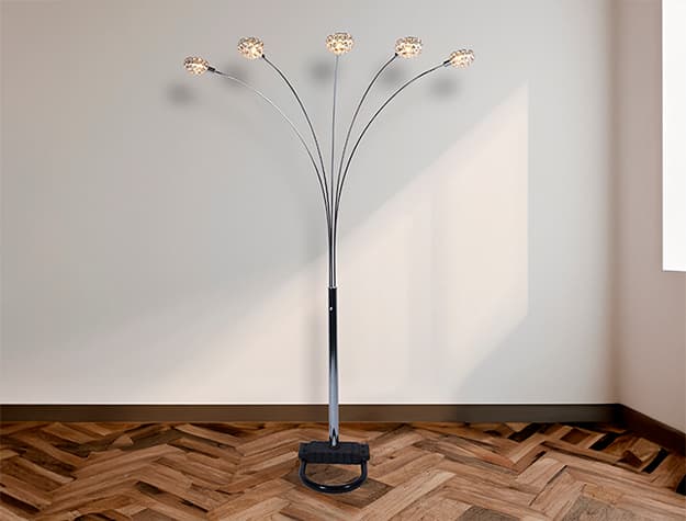 4890F HALF MOON FLOOR LAMP | image 1