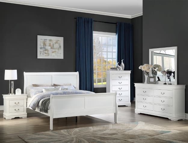 SETB3950 LOUIS PHILIP BEDROOM GROUP | image 3