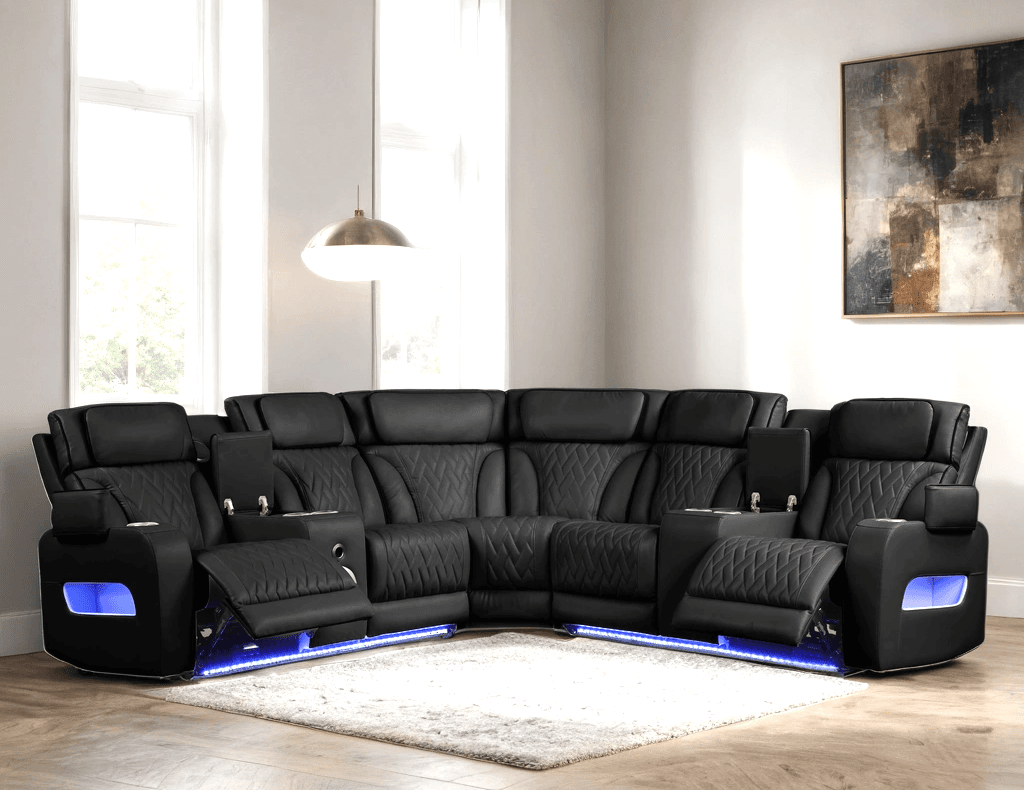 Spain Power Reclining Sectional (Power Headrests) | image 5