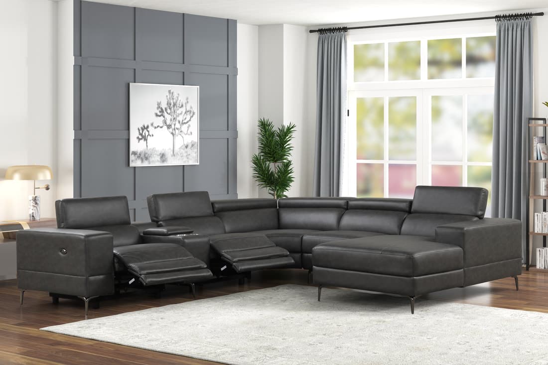 MILANO - 6PC Power Reclining Sectional | image 6