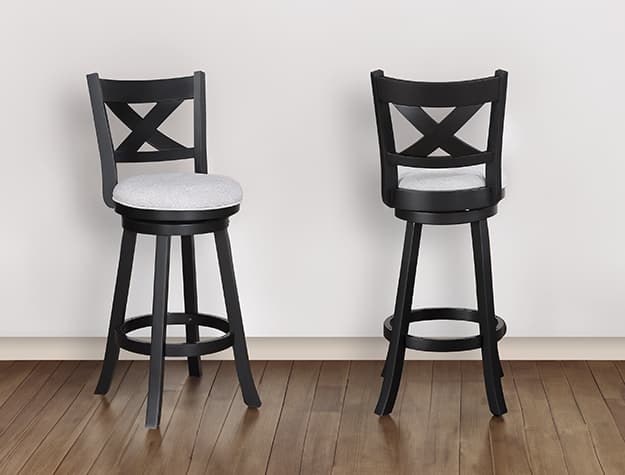 2993DV-29 KIPPER SWIVEL BAR STOOL DOVE K/D | image 1