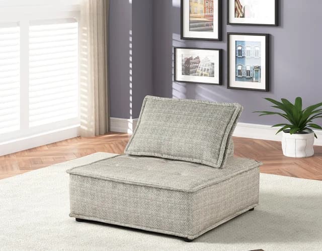 Happy Beige - Modular Accent Chair | image 1