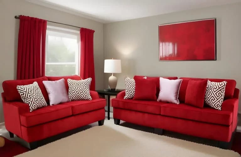 Sofa & Loveseat Cinnabar (Oversized) | image 1