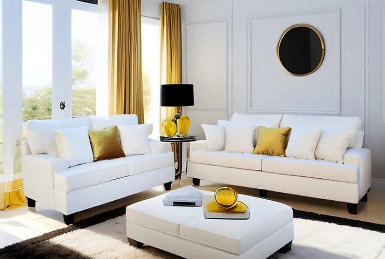 Sofa & Loveseat Ritz (Velvet, Oversized) | image 1