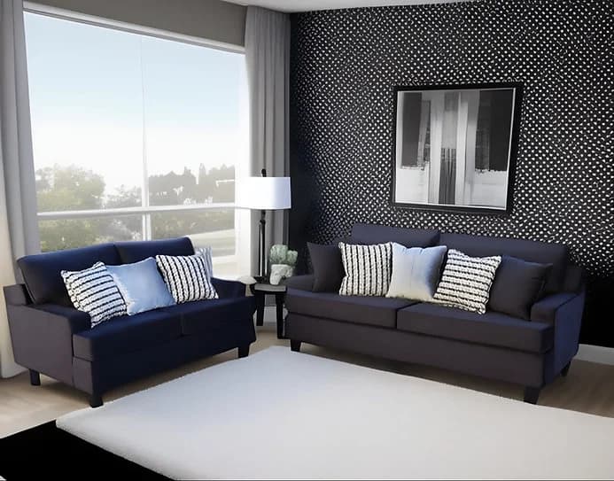 Sofa & Loveseat Ritz (Velvet, Oversized) | image 2