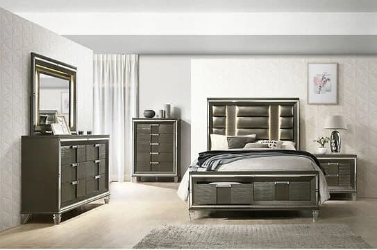 100 – Copper Bedroom Set | image 1