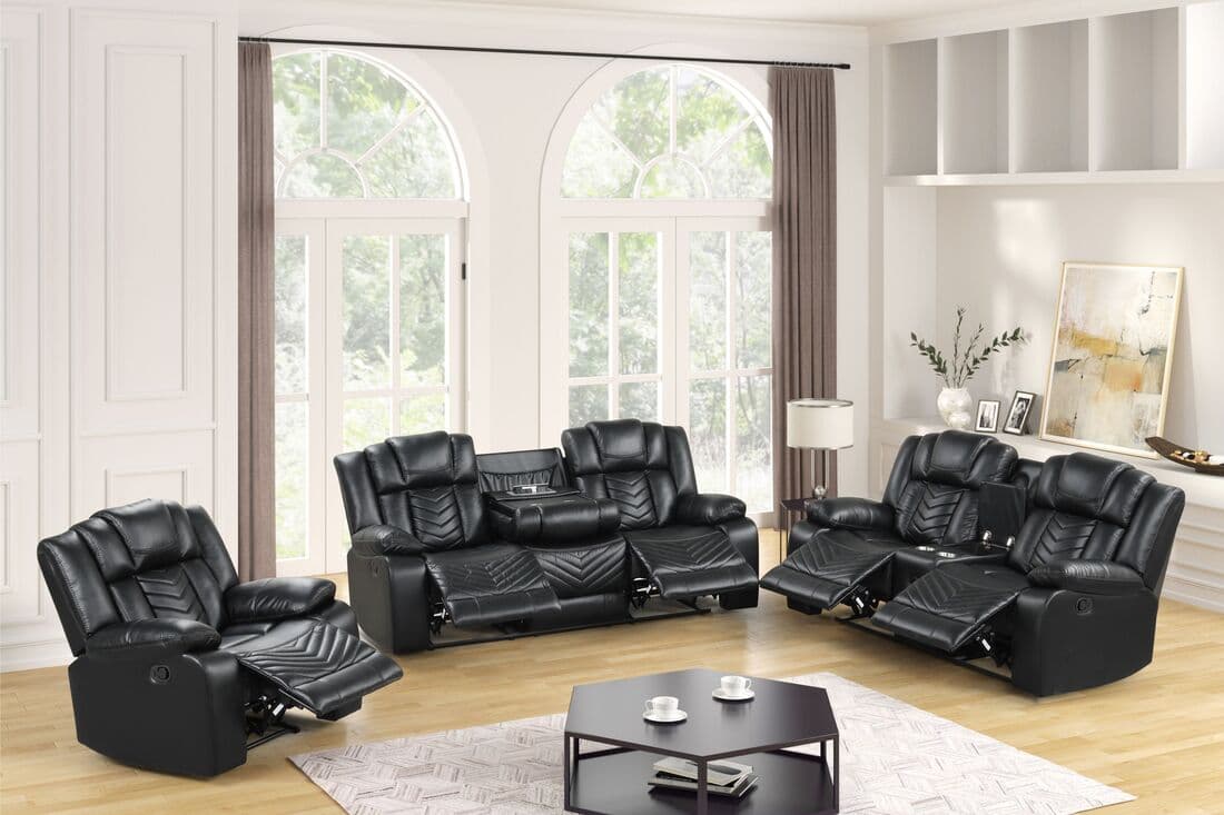 Ace - 3PC Reclining Set | image 1