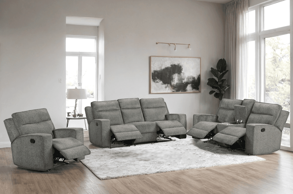 Hudson 3PC Reclining Set | image 1