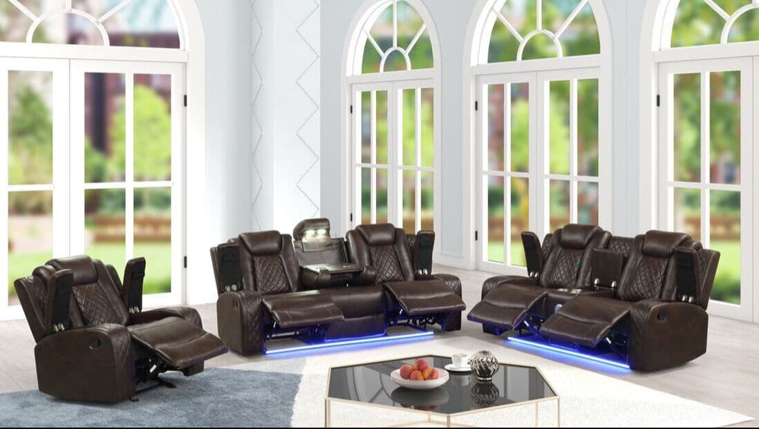 Luz - 3PC Reclining Set | image 1