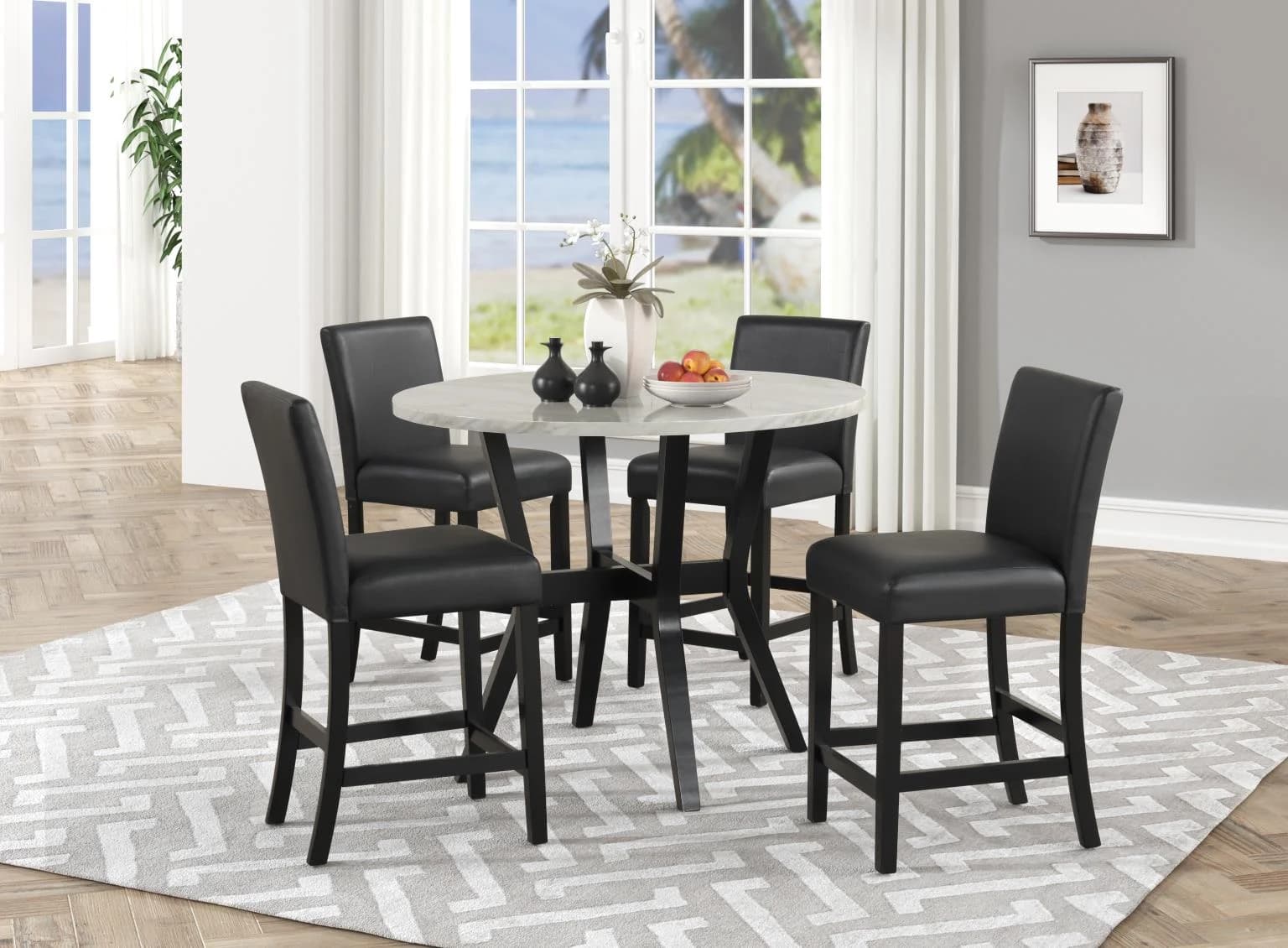 Ariana 5 PC Dining Set | image 1