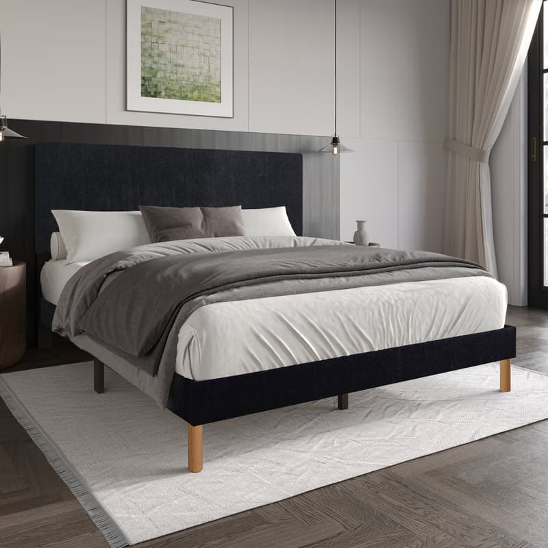 HH205 Platform Bed - Twin, Full, Queen, King | image 1