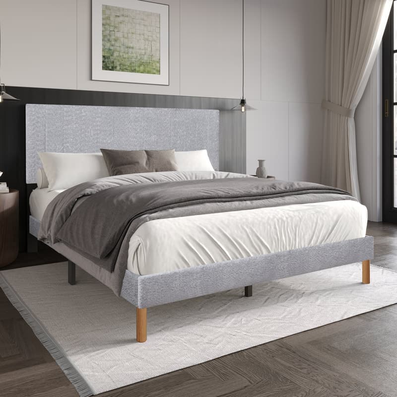HH210 Platform Bed - Twin, Full, Queen, King | image 1