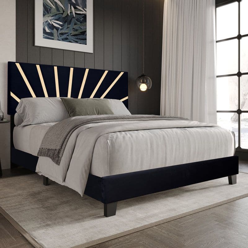 Nico White Platform - Queen, King Bed | image 2