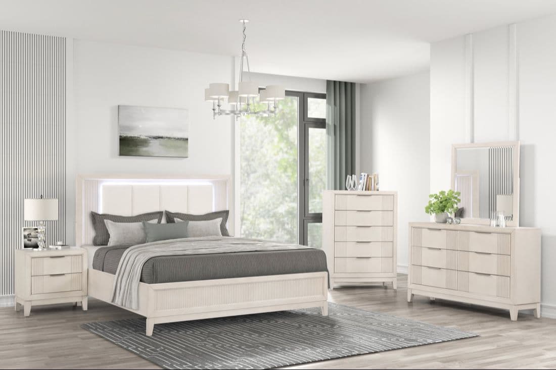 Uptown 4pc or 5pc Bedroom Set - Queen, King | image 1