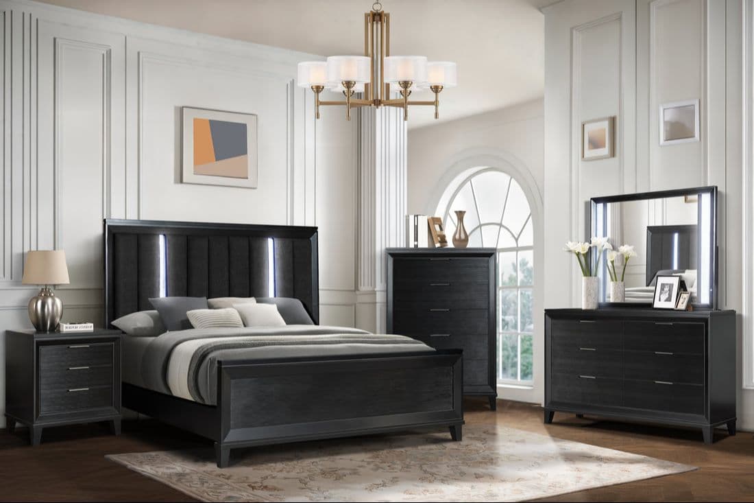 Havana - 4pc or 5pc Bedroom Set - Queen, King | image 1
