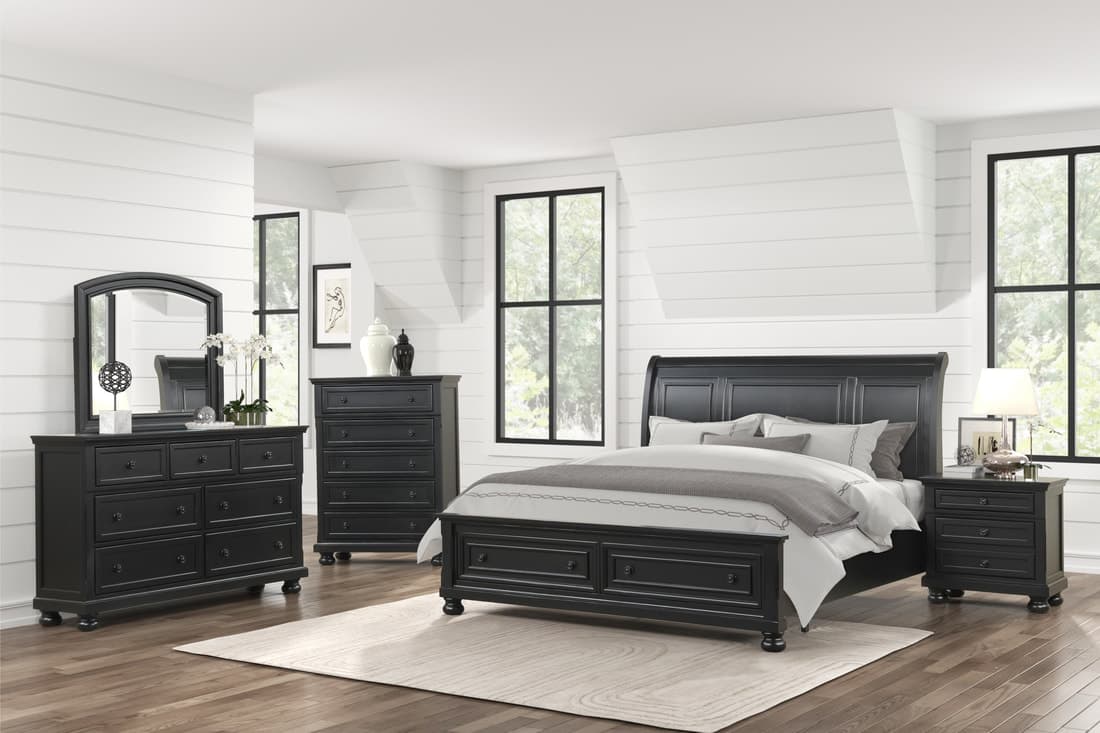 Magnolia30 4pc or 5pc Bedroom Set - Queen, King | image 1